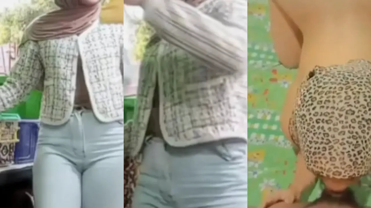 Karyawan teh pucuk yg heboh sepongin atasan pakek jilbab mac... poster